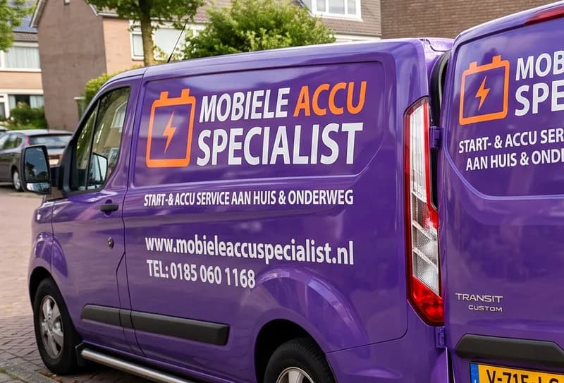 Servicebus van Mobiele Accu Specialist