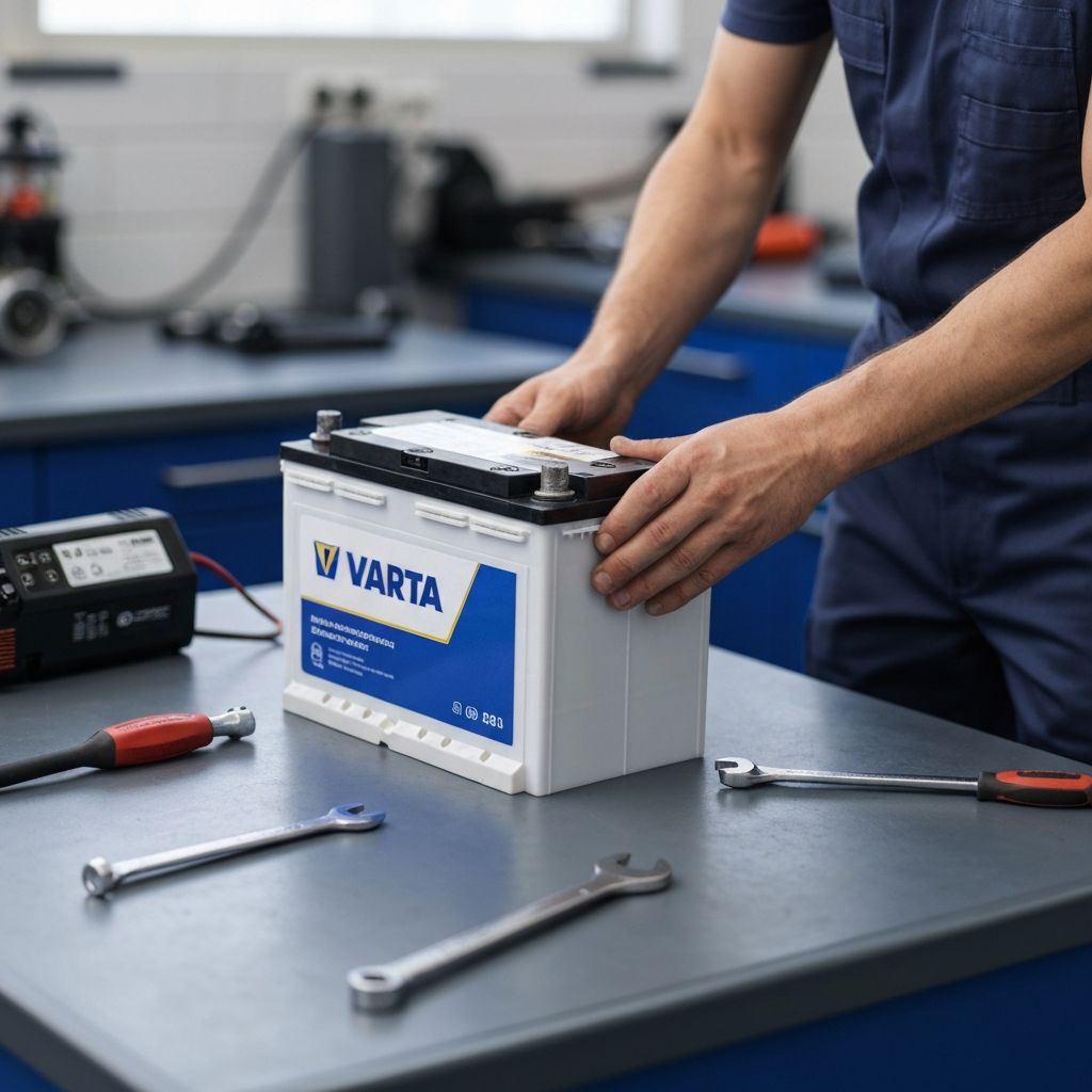 Premium Varta accu installatie